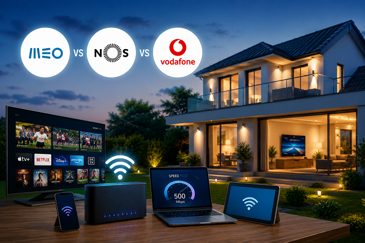meo vs nos vs vodafone para tv e internet numa moradia